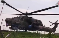 Video: Trực thăng Mi-28NM Nga tuần tra, phóng rocket vào vị trí Ukraine