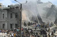 Ukraine muốn ICC truy tố vụ bệnh viện nhi ở Kiev trúng tên lửa