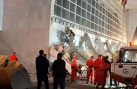 VIDEO: Sập mái che nhà ga xe lửa ở Serbia, 14 người thiệt mạng