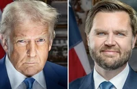 Nhóm của ông Trump công bố ảnh chân dung chính thức của tổng thống và phó tổng thống đắc cử