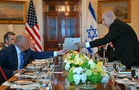 Ông Netanyahu đến Mỹ, thông báo đề cử ông Trump cho giải Nobel Hòa bình