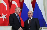 Ông Putin điện đàm ông Erdogan, bàn xung đột Ukraine