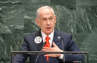 Ông Netanyahu phát biểu trước Đại hội đồng LHQ, chỉ trích việc công nhận Nhà nước Palestine