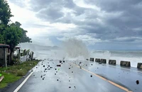 Siêu bão Fung-wong gây mưa to, gió mạnh ở Philippines, đã có người thiệt mạng