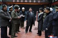 Ông Kim Jong-un ra tuyên bố về kế hoạch tàu ngầm hạt nhân của Hàn Quốc 