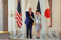 Ông Trump chúc mừng chiến thắng áp đảo của bà Takaichi