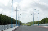 Đường Rừng Sác, Cần Giờ, TP.HCM được bổ sung thêm nhiều gờ giảm tốc