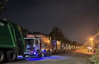 Nguyên nhân hàng trăm xe rác không vào bãi rác Đa Phước