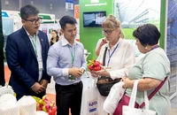 Doanh nhân Việt tự tin giới thiệu sản phẩm, chinh phục đối tác và thị trường quốc tế. Ảnh: QH