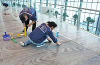 Vì sao nền đá nhà ga T3 sân bay Tân Sơn Nhất còn dang dở?