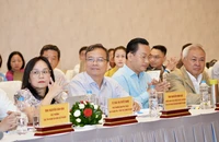 Hội thảo “Góp ý sửa đổi Luật Thi hành án dân sự - Giải pháp xử lý tài sản thi hành án trong các vụ án kinh tế” do báo Pháp Luật TP.HCM tổ chức vào sáng 14-5.