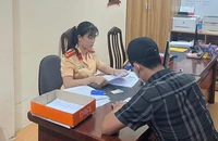 Lái xe vượt tốc độ cho phép trên Quốc lộ 60, 1 tài xế bị phạt nguội 80 triệu đồng
