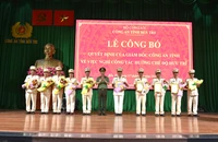 25 lãnh đạo cấp phòng, cấp huyện Công an tỉnh Bến Tre xin nghỉ hưu trước tuổi