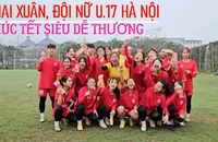 Video các cầu thủ nữ chúc Tết siêu dễ thương 