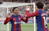 Hủy diệt Getafe, Barca lên nhì bảng La Liga