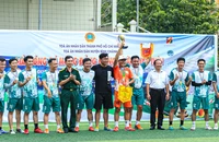 TP.HCM: TAND huyện Bình Chánh tổ chức giải bóng đá mừng Đảng, mừng Xuân Giáp Thìn