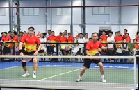 Cụm thi đua số 1 - TAND TP.HCM tổ chức Giải Pickleball mở rộng 2025