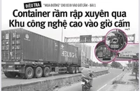 Truy tố 12 bảo vệ Khu công nghệ cao TP.HCM vụ 'mua đường' cho xe đi vào giờ cấm