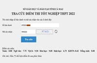 Sở Giáo dục Cà Mau kiểm tra vụ học sinh rớt tốt nghiệp THPT vì ngủ gục