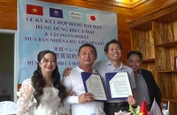 Một công ty ở Cà Mau mỗi năm bán 50 ngàn tấn viên nén cho Nhật Bản 