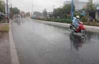 Cà Mau, Bạc Liêu có mưa giải nhiệt trên diện rộng