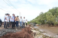 Sạt lở hoành hành, lãnh đạo tỉnh Bạc Liêu liên tục chỉ đạo phòng chống, khắc phục