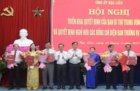 Triển khai quyết định của Ban Bí thư về công tác cán bộ tại Bạc Liêu
