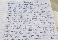 Hy hữu: Thư hối hận của người cha phải đi cướp vì tín dụng đen