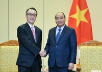 Thủ tướng tiếp lãnh đạo ngân hàng đối tác của Vietinbank