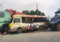 Tai nạn liên hoàn, một phụ nữ đi xe máy đứt lìa cánh tay