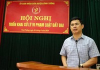 Vĩnh Tường xử lý vi phạm đất đai sau vụ thanh tra vòi tiền