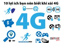 10 lợi ích bạn nên biết khi xài 4G