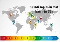 10 nơi sắp biến mất bạn nên đến