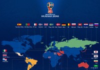 32 đội bóng vượt qua hành trình vòng loại, dự World Cup