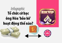 Tổ chức cờ bạc ông Hóa 'bảo kê' hoạt động thế nào?