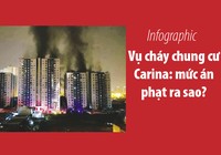 Vụ cháy chung cư Carina: Mức án phạt ra sao?