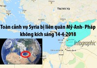 Infographic: Hé lộ các vũ khí trong vụ không kích Syria