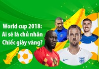 Ai sẽ là chủ nhân Chiếc giày vàng World Cup 2018?