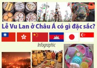Lễ Vu lan ở châu Á có gì đặc sắc?