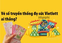 Vé số truyền thống đọ sức Vietlott, ai thắng?