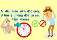 8 lưu ý phòng đột tử sau tắm khuya