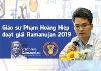 Giáo sư Phạm Hoàng Hiệp đoạt giải toán học danh giá