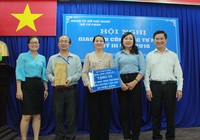 Sở Tư pháp TP.HCM trao nhà tình thương cho huyện Cần Giờ