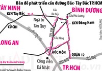 Đồng loạt mở rộng nhiều tỉnh lộ Tây Bắc TP.HCM