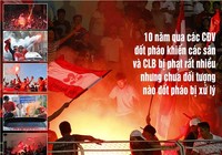 Luật chưa nghiêm, pháo sáng vẫn còn cháy