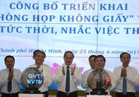 TP.HCM: Họp không giấy và giao việc ngay