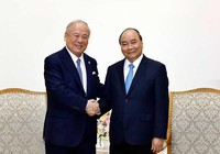 Thủ tướng tiếp cố vấn Liên minh Nghị sĩ hữu nghị Nhật-Việt