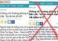 Nữ trưởng phòng ở Đắk Lắk nhiễm HIV là tin giả