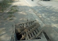 Hố ga nguy hiểm quá