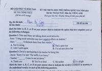 Đề thi và gợi ý bài giải môn Ngoại ngữ kỳ thi THPT 2019